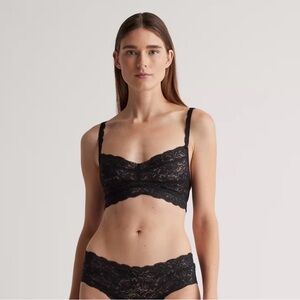 Stretch Lace Sweetheart Bralette (2-pack)